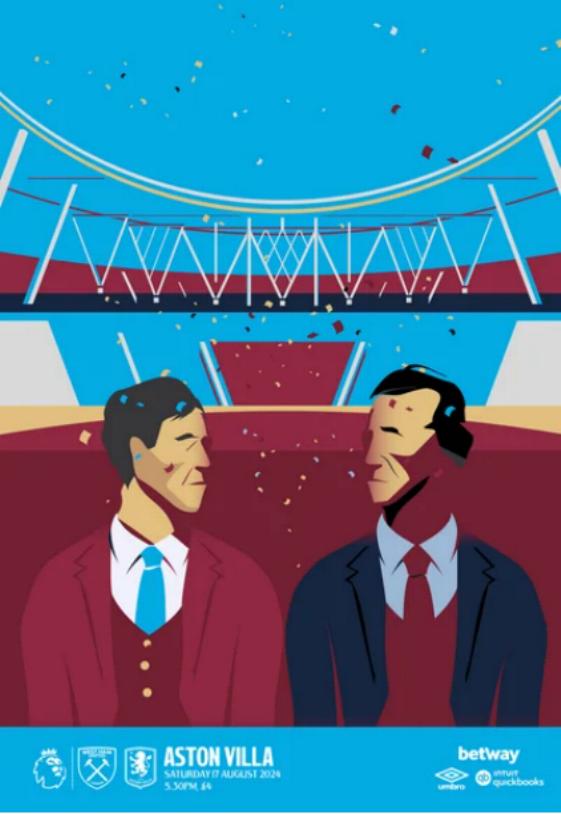 WEST HAM v ASTON VILLA 2024/25